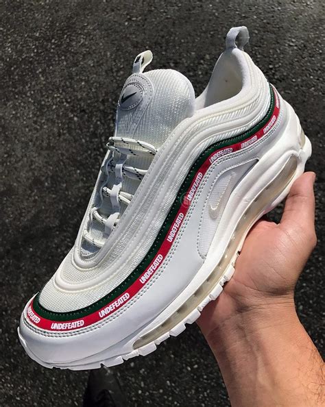 undefeated x nike air max 97 gucci|Air Max 97 undefeated white.